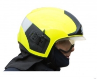 Zásahová přilba Dräger HPS7000 PRO H1 zlatý štít, žlutá fluorescenční