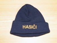 Čepice zimní pletená nápis HASIĆI 